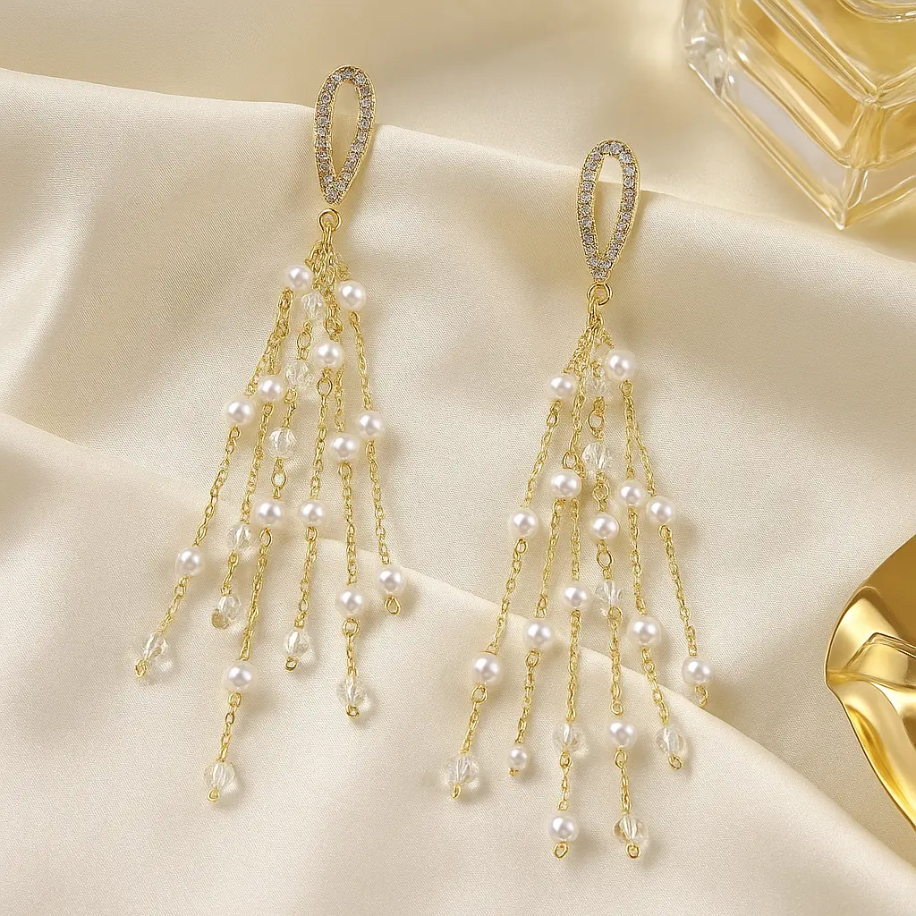 Chandeliers and Pearls on Silken Fabric.webp