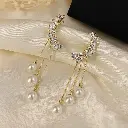 Elegant Gold Ear Cuffs with Pearls.webp