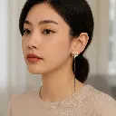 Graceful Elegance in Silver & Beige.webp