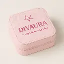 DIVAURA Signature Pink Travel Jewelry Box